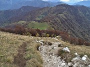Monte Due Mani (1656 m) con Cima Muschiada (1458 m) dalla Culmine S. Pietro il 21 ottobre 2020- FOTOGALLERY 